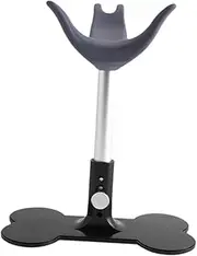 Fixed Dog Seat Assistive Standing Fixed Seat Dog Gift Pet Hair Cutting Stool Pet Grooming Chair for Pet Grooming Small Dogs, Grey