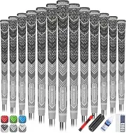 Gowolf Golf Grip Cord Rubber Multi-compound Golf Driver Irons Club Choose 13 Grips with 15pcs Tapes Or Full Kit choose one