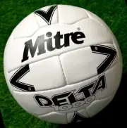 Mitre Delta 1000 England Match official ORIGINAL LEATHER soccer Ball Size 5