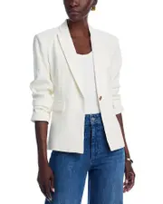 Aqua Side Button Blazer - Exclusive