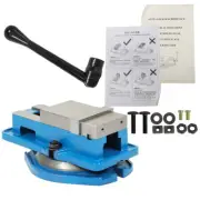 Milling Machine Lockdown Vise With 360 Swiveling Base Precision 3 Inch
