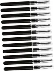 IWOWHERO 12Pcs Eyelash Grooming Comb with Protective Cover for Effortless Eye Makeup Application Durable Silicone Design for Women