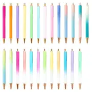 7/8/10Pcs Retractable Ballpoint Pen Business Signature Pen Metal Ballpoint Pen