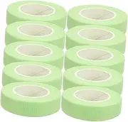 BELLIFFY 10rolls Eyelash Extension Tape Non-woven Adhesive Lash Tape for Lash Application Breathable and Gentle Skin for Eyelash Artists