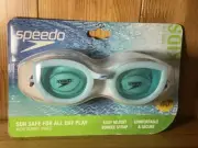 Kids Speedo Goggles - Comfortable & Secure 3-6 Yrs - Bungee Strap - Anti-Fog NEW