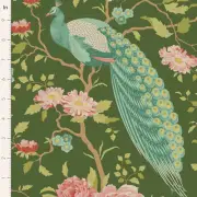 Quilting Patchwork Fabric TILDA Chic Escape Peacock Green 50x55cm FQ