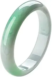[Generic] Jade Myanmar Jade a Cargo Waxy Kind of White Bottom Bean Jade Women's Bracelet to Send Certificate