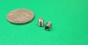 18-8 Stainless Steel Set Screws, Cone Point, 8-32 x 1/4" Length, 75 Pieces