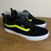 Vans Kyle Walker Black Suede Volt Green - Size 12