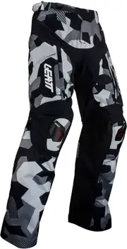 Leatt 5.5 Enduro S24 Forge, textile pants , color: Black/Grey , size: M