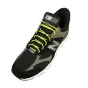 2pair No Tie Tieless Elastic Lock Laces Shoelaces for Dress Shoes Running Runner