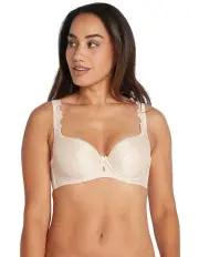 [Bendon] Damask Contour Bra in Champagne