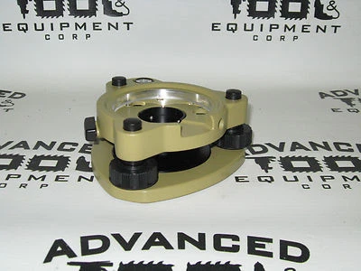 New Green Replacement Tribrach w/ Laser Plummet for Leica Topcon Sokkia Trimble