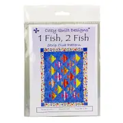 1 Fish 2 Fish Strip Club Quilt Pattern Cozy Quilt Designs Sewing Craft DIY