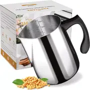 Candle Making Melting Pot Wax Pouring Pitcher, 32Oz Stainless Steel Wax Melting