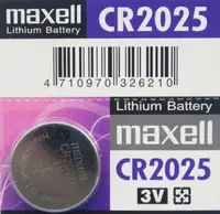在飛比找樂天市場購物網優惠-maxell 鈕扣型鋰電池 CR2025 (1入)