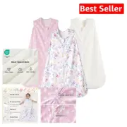 Butterfly Pattern Baby Sleep Sack - Comfy Micro-Fleece Toddler Wearable Blanket