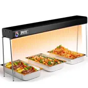 35 Inch Food Heat Lamp Aluminum Infrared Strip Heater Overhead Food Warmer Light