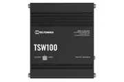 Teltonika TSW100 Industrial POE+ Ethernet Switch, 4 x PoE+ Ports, Power Up to 120W, 5 x Gigabit Ethernet with speeds up to 1000 Mbps, PSU included