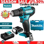 Makita CXT Power Tool 3/8" Cordless Driver Drill 12V Max Lithium Ion Combo Kit