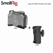 SmallRig Cage +NATO Handle (Left Side)for Sony Alpha 7 IV/A7 S III/Alpha 1