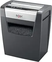 Rexel Momentum X410 Cross Cut Paper Shredder, Shreds 10 Sheets, 23 Litre Bin, Black