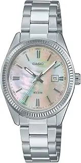 [Casio] Standard Analog Stainless Steel Mother Of Pearl Dial Quartz LTP-1302DS-4AV Women's Watch
