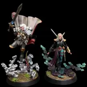 Adepta Sororitas Warhammer 40K Daemonifuge Ephrael Stern & Kyganil Gallery Army