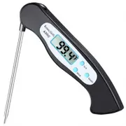 Digital Kitchen Cooking Food Folding Thermometer Black Cooking Thermometers