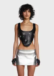 [THE KRIPT] Rosalia Corset And Gloves Set