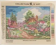 RTO D'Art Needlepoint Printed Tapestry Canvas, 10479, 40 x 50cm