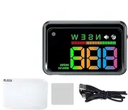 Digital Speedometer for Car Mph,Hud Heads up Display Speedometer for Car Windshield | Digital Automotive Accessories Multifunction for Truck Vehicles
