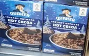 Limited Edition Quaker Instant Oatmeal Hot Cocoa Set Of 2 Boxes New Sealed