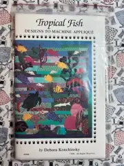 Critter Pattern Works Tropical Fish Designs to Machine Applique Pattern