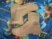 Bates E06511 Mens Fuse Tall Side Zip Coyote Uniform Tactical Boots Shoes sz 11