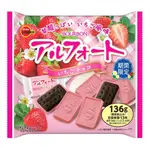 BOURBON 北日本 帆船草莓風味餅乾 136G