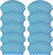 KBTBSCCPLG 10Pcs Mop Cloth Pads Set 920 950 Vacuum Cleaner Parts Compatible with Ecovacs Compatible with Deebot Compatible with Ozmo mop
