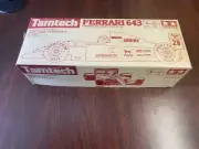 Vintage Tamiya Tamtech 1/14 Ferrari 643 F1 Racer body parts NIB