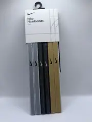 Nike Swoosh Sport Metallic 6 Pack Headbands