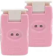 Joyangy 2-Pack Pink Knitting Counter Set, Crochet Stitch Marker, Row Tally, Manual Knit Counting Tool for Craft Yarn, Crocheting Supplies, Portable Needlework Travel Accessories