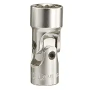 Genius Tools 3/8" Dr. 7/16" Universal Hand Socket (12-Point) - 365614