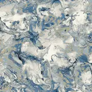 Elixir Marble Wallpaper Muriva Blue/Gold