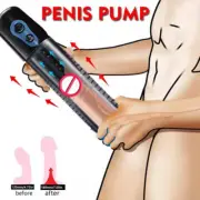 Vacuum Electric Penis Pump Rechargeable Male Men Penis Enlarger ED Treatment AU