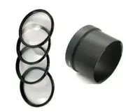 MACRO CLOSE UP Lens 4 Filter Kit + Tube bundle for Nikon CoolPix P5000 P5100