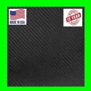 FOR MINI 60 X 180" BLACK CARBON FIBER VINYL WRAP SHEET ROLL STICKER FILM 5 X 15 (for: Mini)