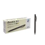 【第2件0元】DOUBLE A ALPINE 0.5按壓式原子筆-黑(12入)