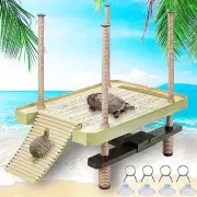 Large Turtle Floating Basking Platform Large - 30 gallon or larger fish tank