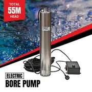 Paichi 4" Bore Water Pump - High Pressure -1000W/1.5HP - 55m Head - 1" Outlet