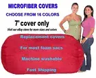 Bean Bag Chair Cover Factory Direct Cozy Sack Store Fits 7' Beanbag Chairs