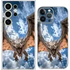 Dragon Fire Roar Wrath War God Battle Case Cover Silicone / Shockproof / MagSafe
